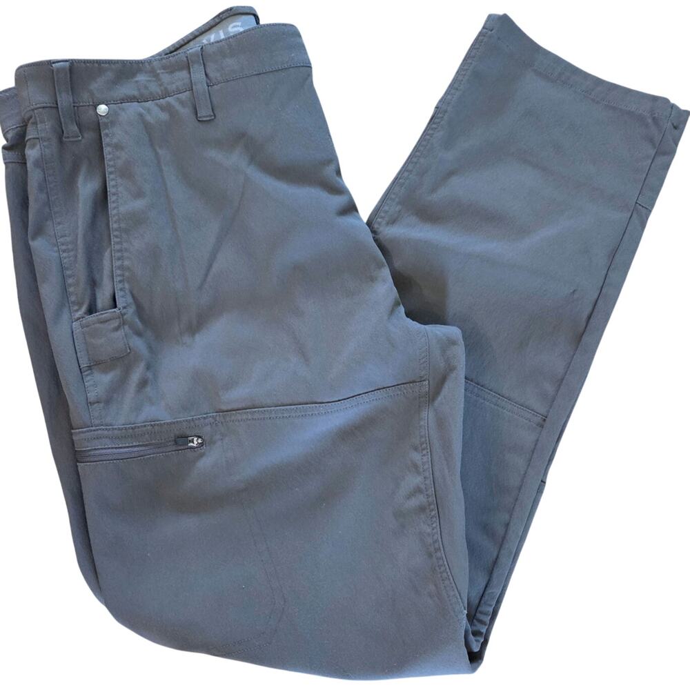 Orvis mens tech trek performance hiking pants gray size 40